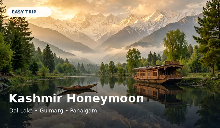 Kashmir Honeymoon tour package